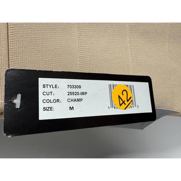 NWT Bebe Women's Beige Bandage Cocktail Dress Size S - Picture 5 of 9